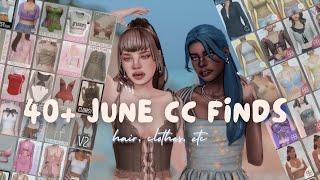 40 June Cc Finds With Linksthe Sims 4 Cc