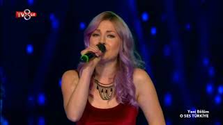 Vera Turcano(Moldov Yarışmacı) Runnın - O Ses Türkiye 10 Aralık 2017