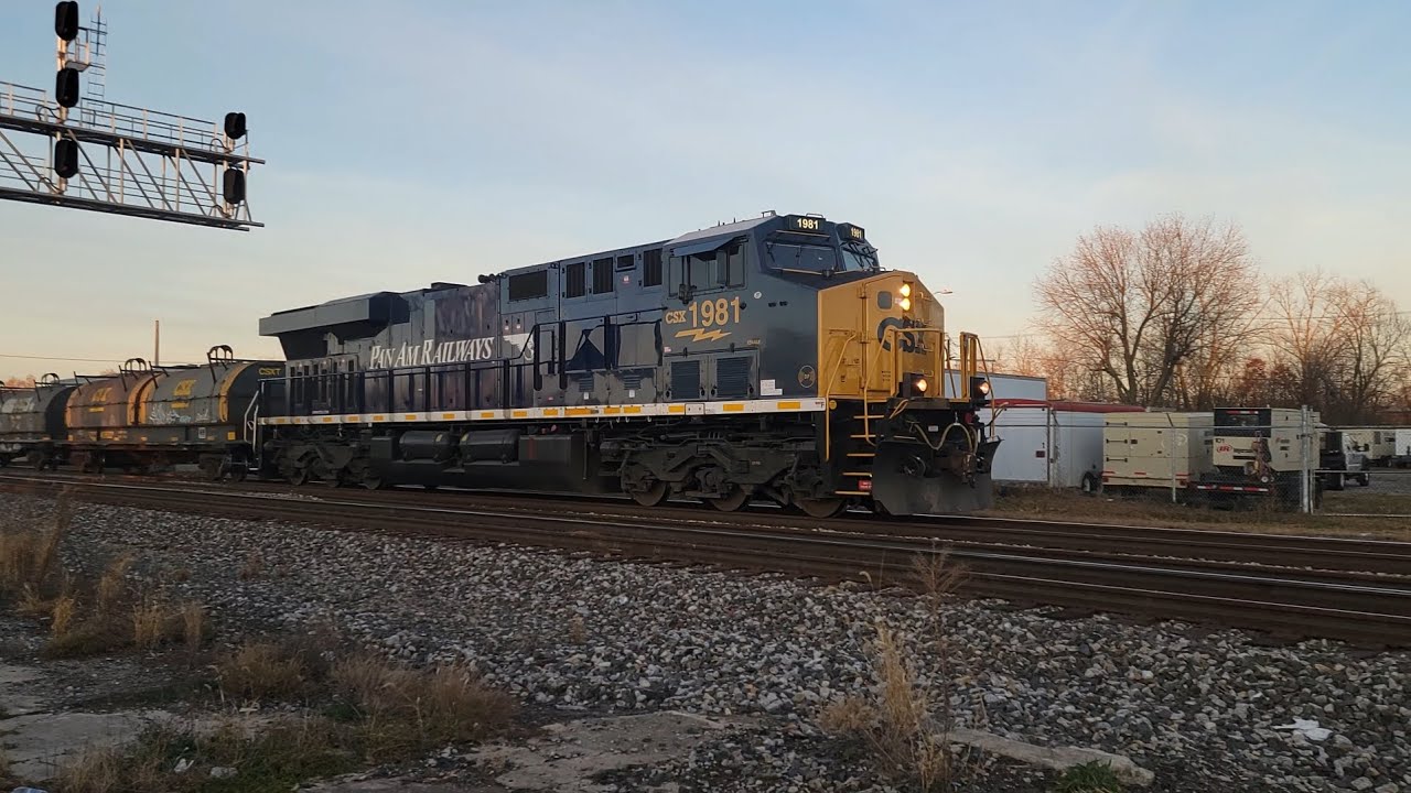 Pan AM HU on M511 in Lima Ohio