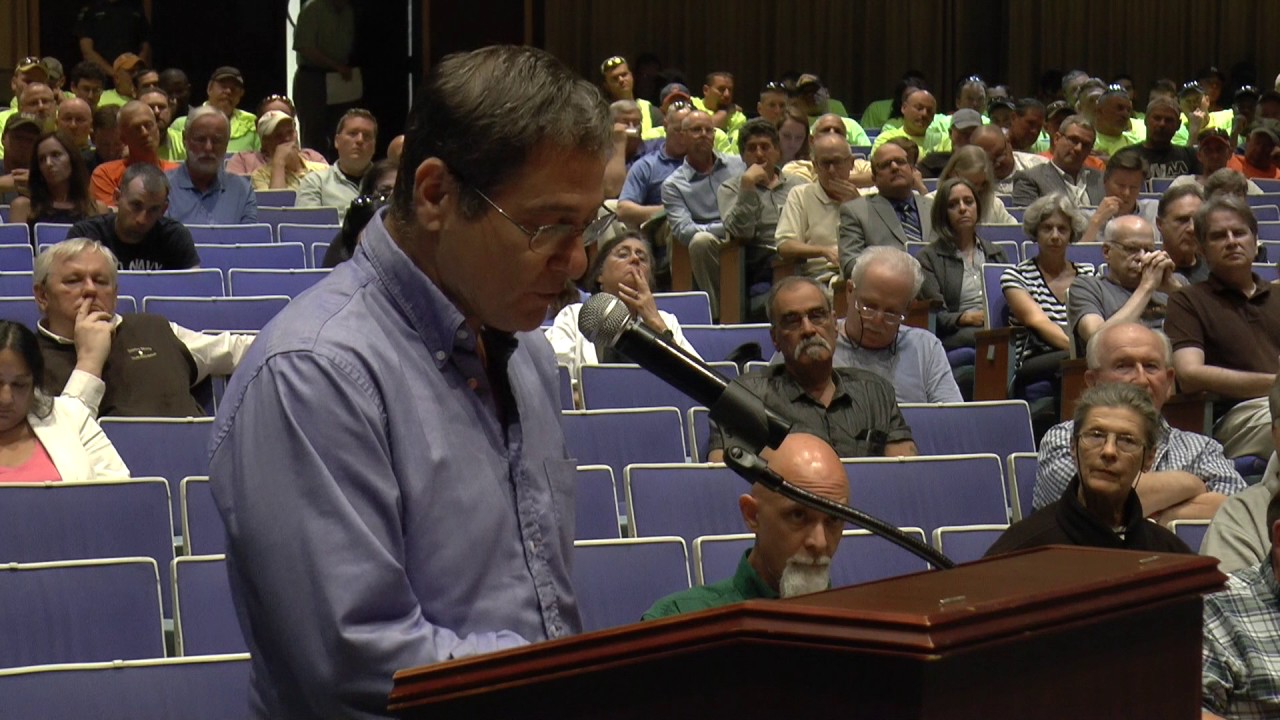 Dennis Higgins Otego, New York NYS DEC Public Hearing, Millennium