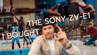 I bought the Sony ZVE1, to cover my workflow