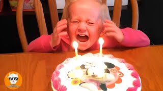 Baby Crying Because of Blowing Candles FAILS #8 ★ Funny Babies Blowing Candle Fail
