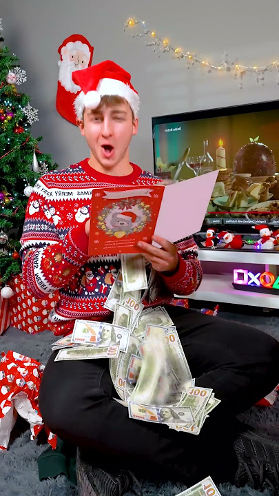 Christmas Greetings Received With Lots of Surprise Money #shorts #christmas #newyear