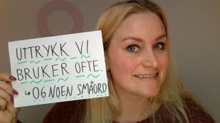 Video 104 Vanlige uttrykk og småord 1