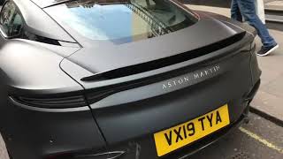 Aston Martin DBS Superleggera cold start Aston Martin Dbs Cold Start Up