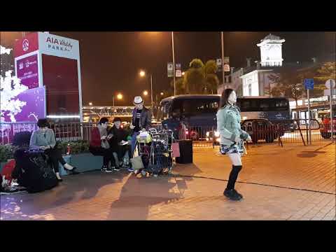 旺角羅文歌舞團  中環碼頭   Pauline  跟我約會吧  2019.1.26
