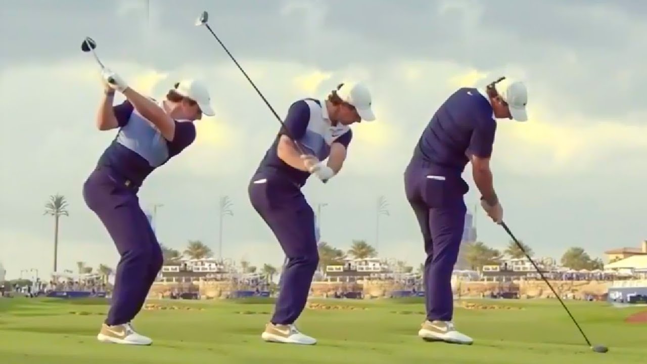Rory Mcilroy 3 Wood - Amazing Downswing Sequence - YouTube