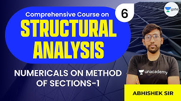 Numericals on Method of Sections -1 | L:6 | Comprehensive Course on Structural Analysis | GATE 2022