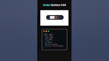 This satisfying order button animation is pure CSS! 🚚 #css #uidesign #webdev #animation