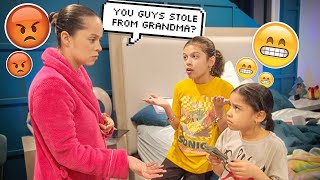 Caught My KIDS STEALING FROM THEIR GRANDMOTHER!!!
