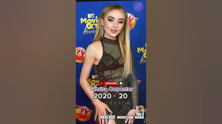 sabrina carpenter 1999 vs  now unbelievable glow up #sabrinacarpenter