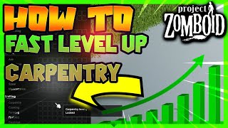 How to level up carpentry fast in Project Zomboid - Tutorial | Build 41