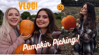 WE WENT PUMPKIN PICKING FOR THE FIRST TIME !! AUTUMN VLOG 2020
