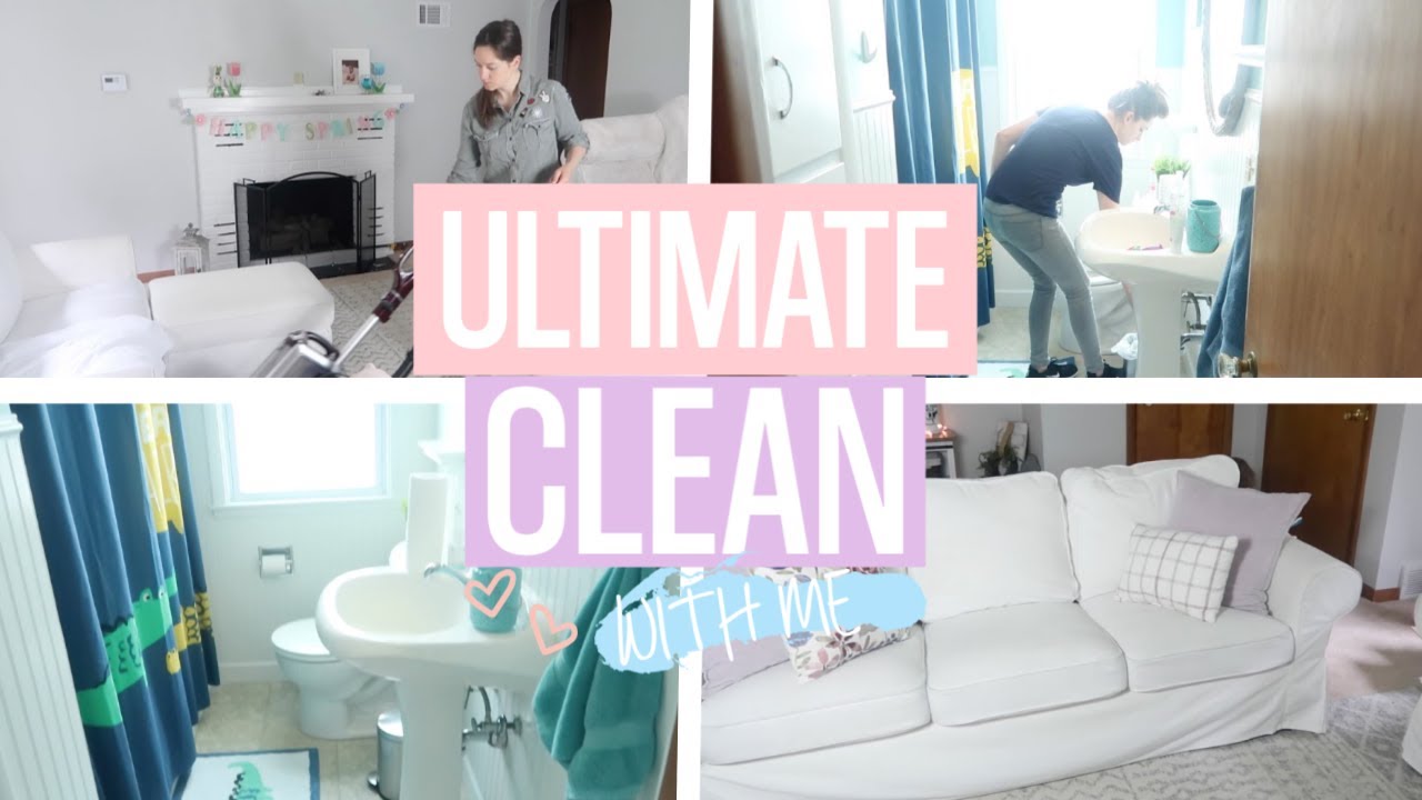 EXTREME CLEANING MOTIVATION | CLEAN WITH ME | WHOLE HOUSE DECLUTTER ...
