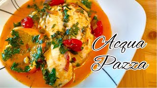 Acqua Pazza, Sole Poached In A Citrus And Herb Broth