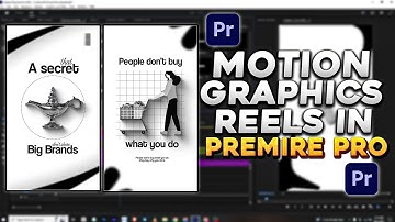 Moderne Motion Graphics Reels in Premiere Pro – Complete stapsgewijze tutorial