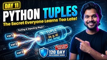 Day 11: The Tuple Secret Everyone Learns Too Late! | You Can’t Learn Data Science!