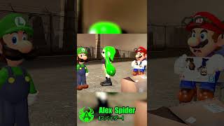 Inkura Mario and Luigi blooper moments #marioandsonic #gmod #alexspider