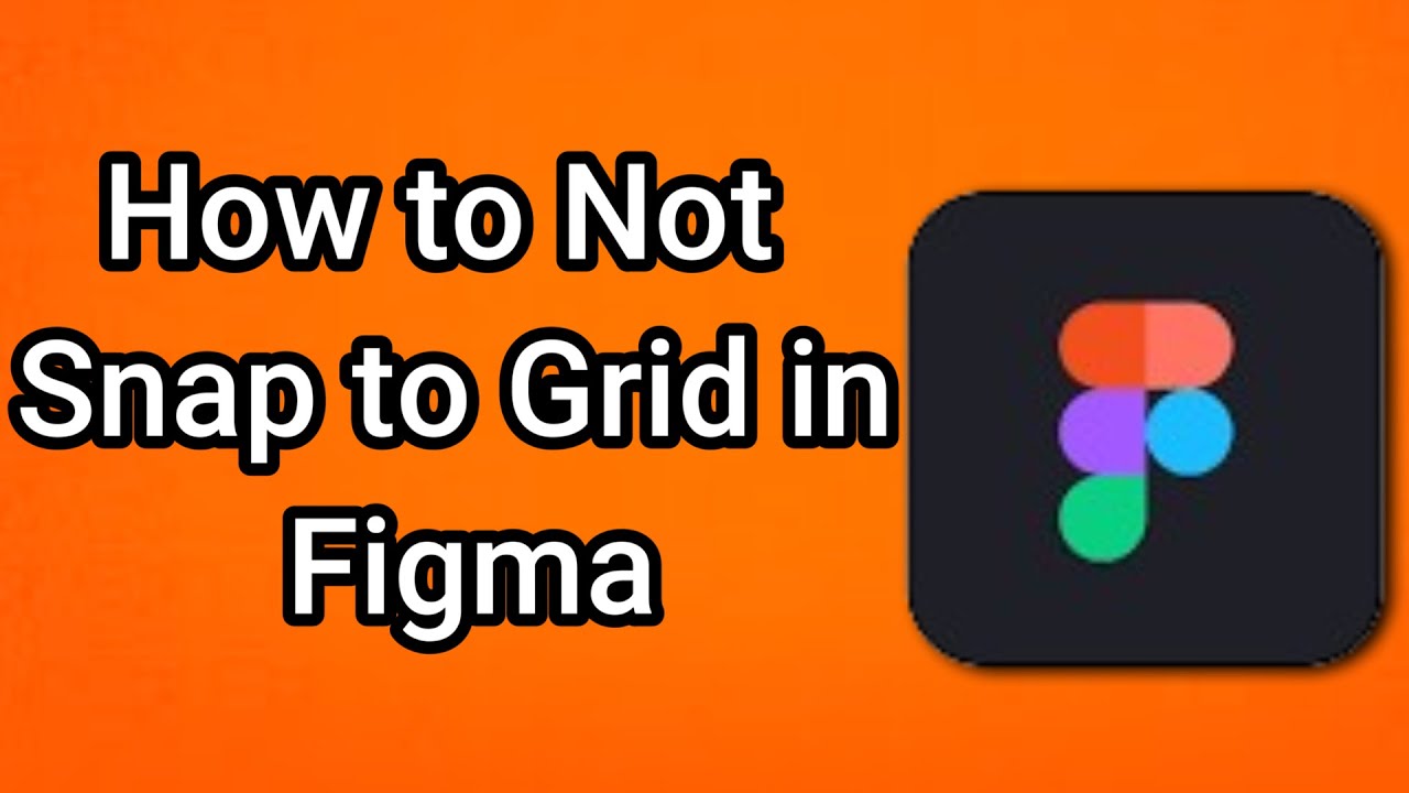 How to Not Snap to Grid in Figma - YouTube