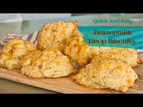 Very EASY Buttermilk Drop Biscuits Recipe