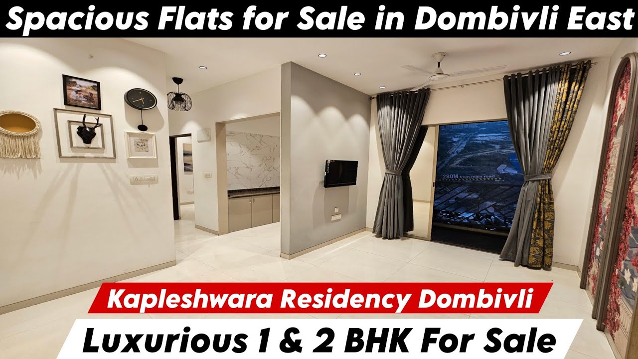 Kapleshwara Residency Dombivli | 1 & 2 BHK Sample Flat | Brochure, Site Visit, Booking 📞8800678921