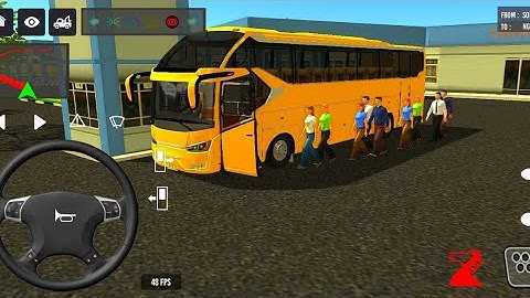 euro coach bus simulator 😭🚌|| new coach bus simulator part- 01 Android gameplay