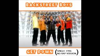BACKSTREET BOYS GET DOWN SINGLE VERSION NO RAP 1996