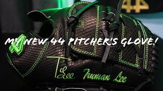 My NEW 44 Pro Gloves Custom | 574 Pitching Model | Truman Lee