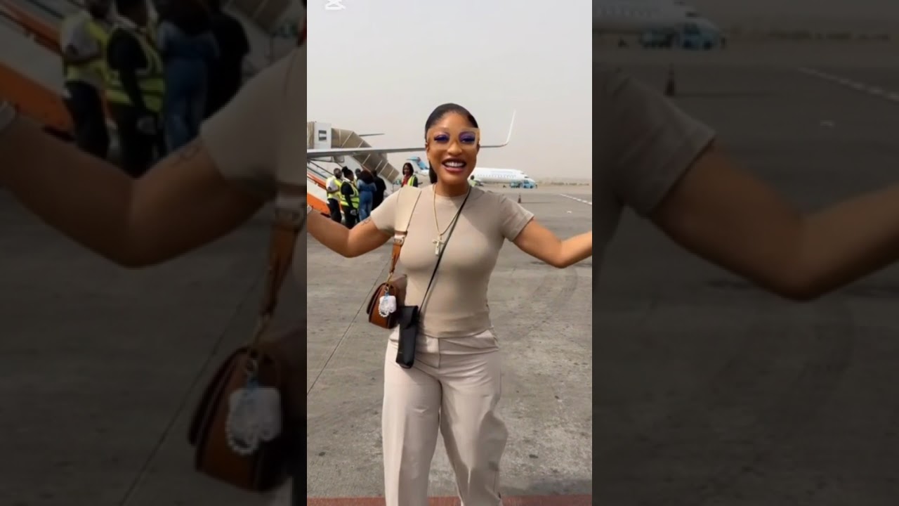 Tonto Dikeh Speaks Without Words. She met Christ