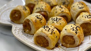 Sausage Prata Rolls Recipe