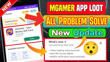 mGamer App Video Loading Problem Solve | mgamer mobile verification Issue Solve | mGamer New Update
