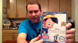Blu-Ray Unboxing: Pinocchio Walt Disney Signature Collection - YouTube