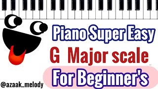 Unlock The Secrets Of The G Major Scale - A Fresh Piano Tutorial