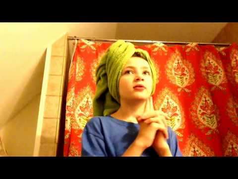 Hoe te Wrap lang haar in een handdoek :)