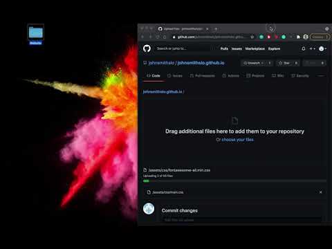 Host a website on GitHub