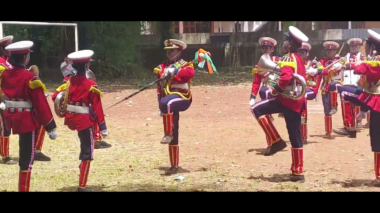 St. Clare manickamangalam  2024 -25 Band display.Deaf students High school.