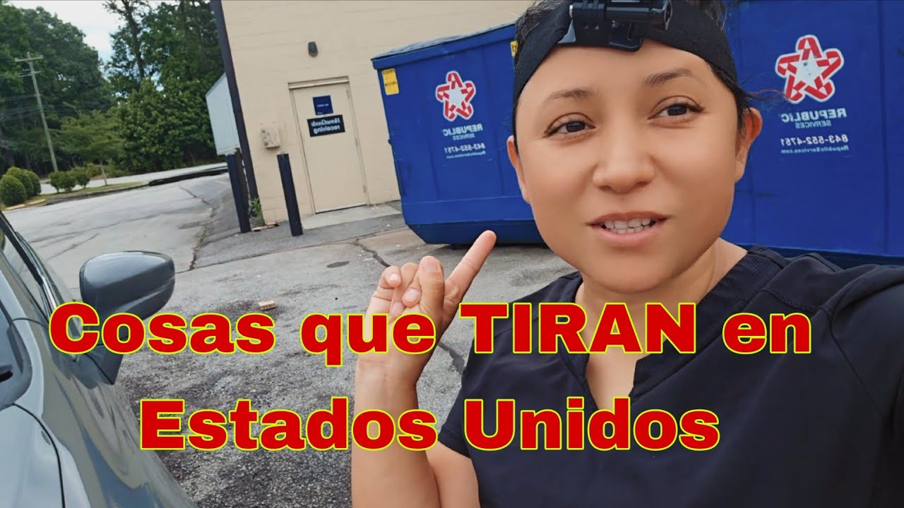 Вещи, которые выбрасывают в США, ReStore Thrift Stores перерабатывают #dumpsterdiving