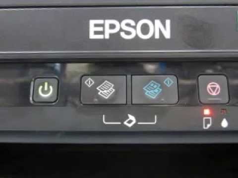 Epson L210 (Waste ink pad counter Full) - YouTube