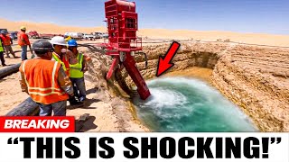 They Just Drained a Hidden Lake Beneath the Sahara Desert — And What They Found Is Terrifying