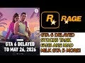 GTA 6 DELAYED TO 2026. ROCKSTAR MAKES FANS MAD. GTA 5 MILKING CONTINUES! PC PLAYERS WAIT LONGER.
