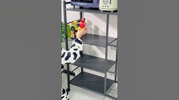 Kệ để đồ nhà bếp xoay 360 độ nhiều tầng tiện lợi #dogiadunggiare