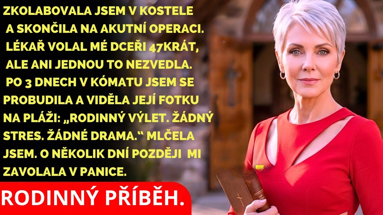 V nemocnici, tři dny po operaci srdce, jsem se probrala k přístrojům, které pípaly místo mého srdce. Jako první jsem neviděla svou dceru, ale fotku na Sierřině telefonu. Klaudia se smála na pláži...