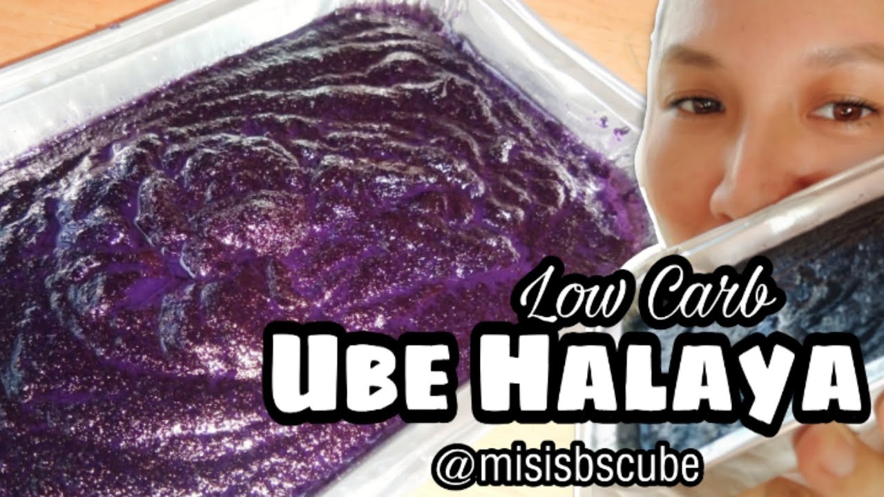 Low Carb LC Keto Ube Halaya Jam Easy Recipe Philippines | Misis B's Cube 🇵🇭