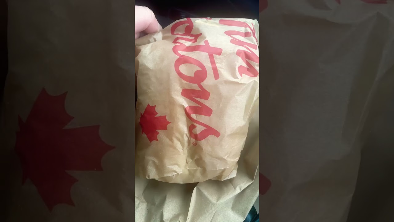 First time trying tuna sandwich Tim horton