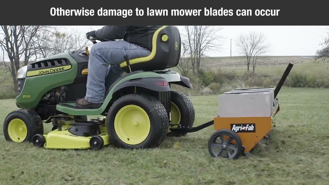 04 Safety, Operation & Maintenance - Agri-Fab 48" Plug Aerator [45-02993]