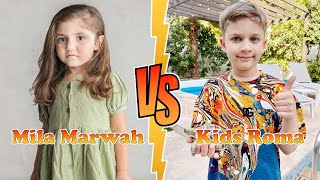 Kids Roma Show VS Mila Marwah (The Anazala Family) Stunning Transformation ⭐ From Baby To Now