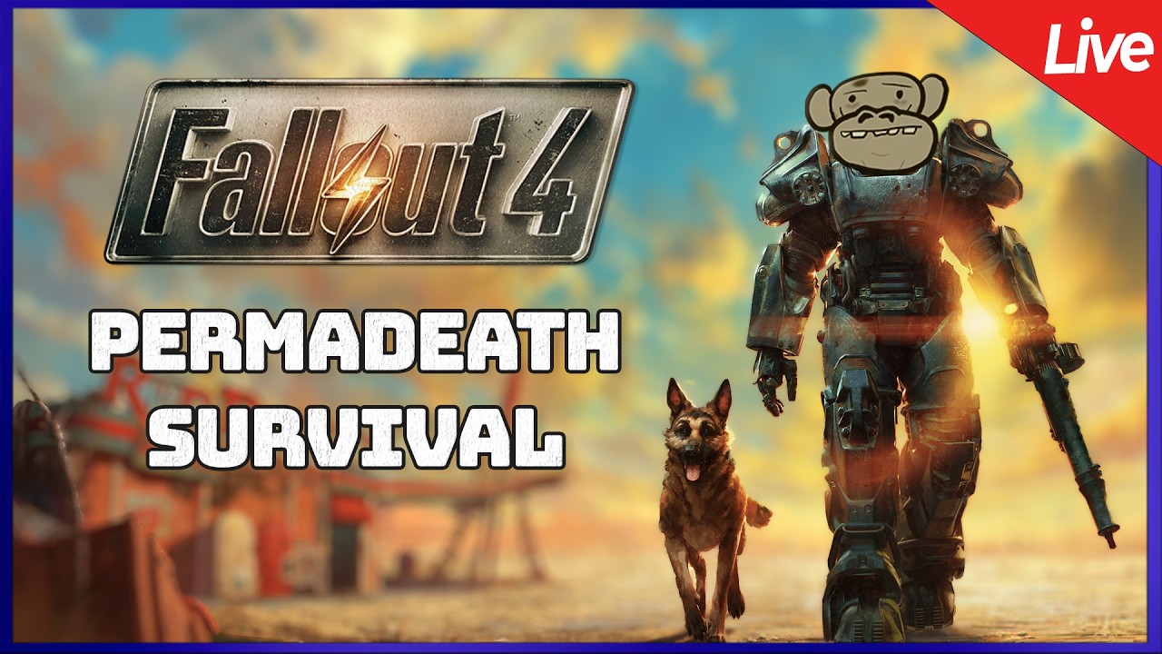 Day 16 of Fallout 4 Permadeath on Survival! Will we make it to the end? #fallout #shorts