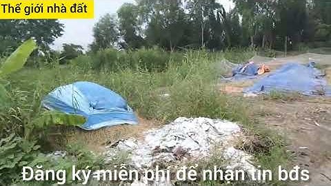 bán đất thổ cư xã Tân Bửu bến lức Long An,  vieu sông 1800 m2