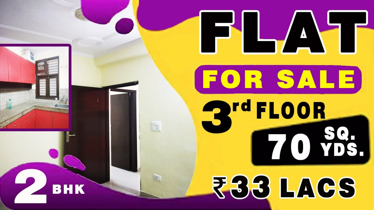 Flat for Sale in Begumpur, Malviya Nagar (N.Delhi) 630 Sq. Ft., 3rd