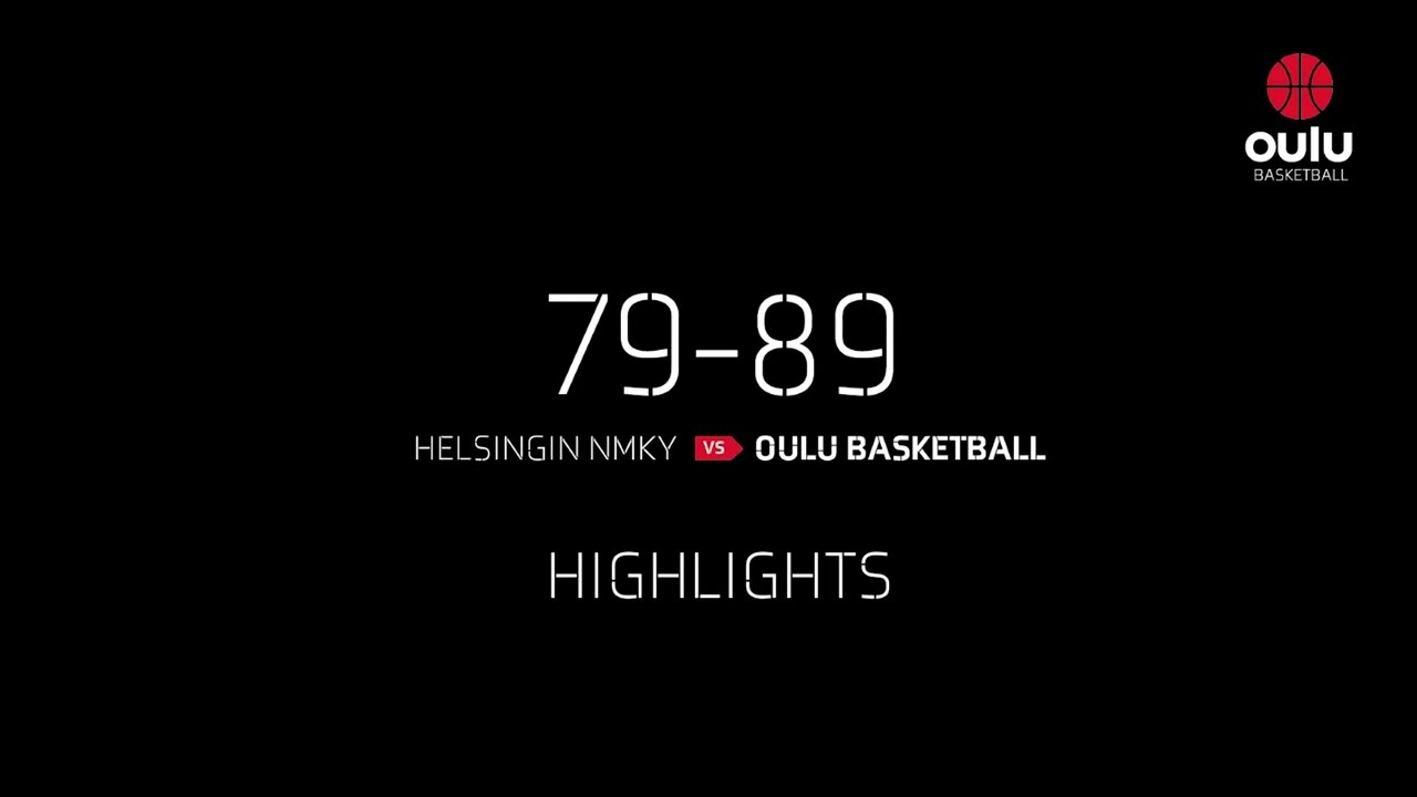 Highlights: HNMKY - Oulu Basketball